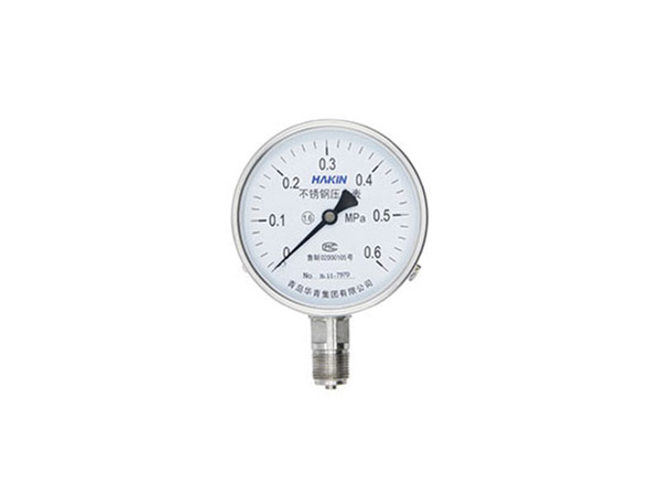 Stainless steel pressure gauge