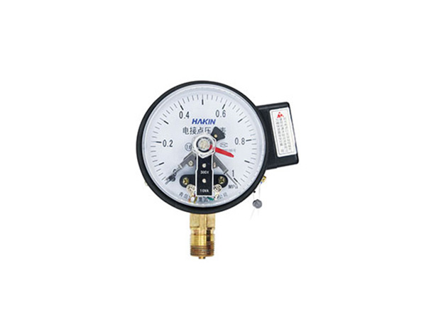 Electric contact pressure gauge